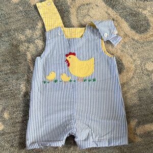 The Bailey Boys Reversible overalls